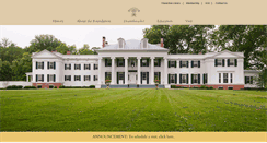 Desktop Screenshot of drumthwacket.org